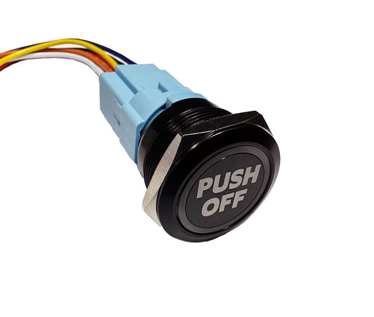 Push Off 25mm Latching Button