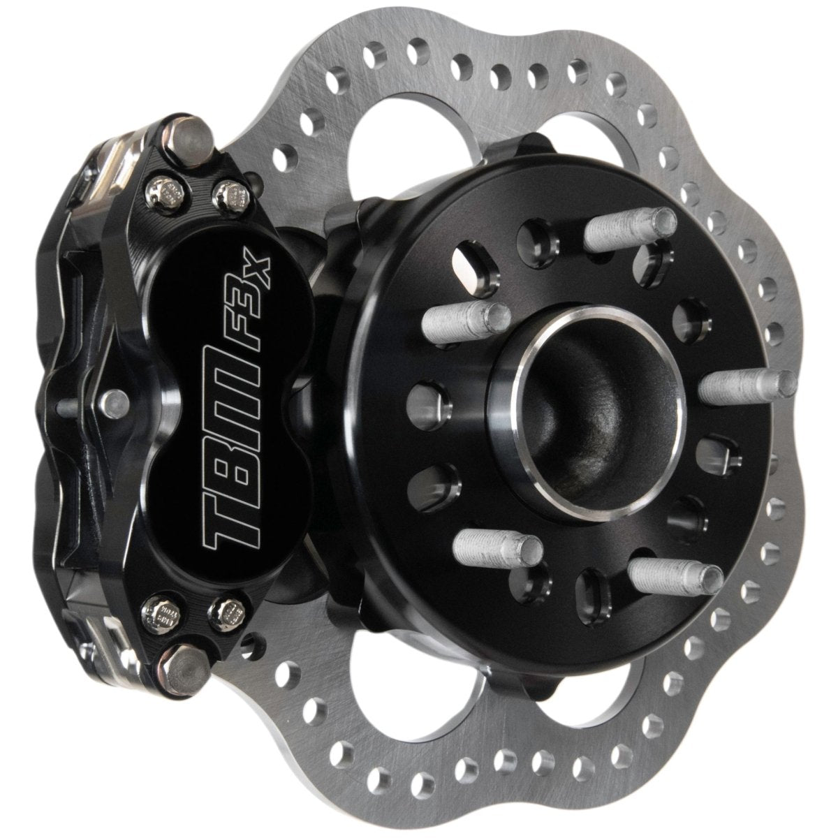 TBM 15-21 Mustang Medium Duty Drag Racing Front Brake Kit (Reusing Factory Hubs) 001-0255