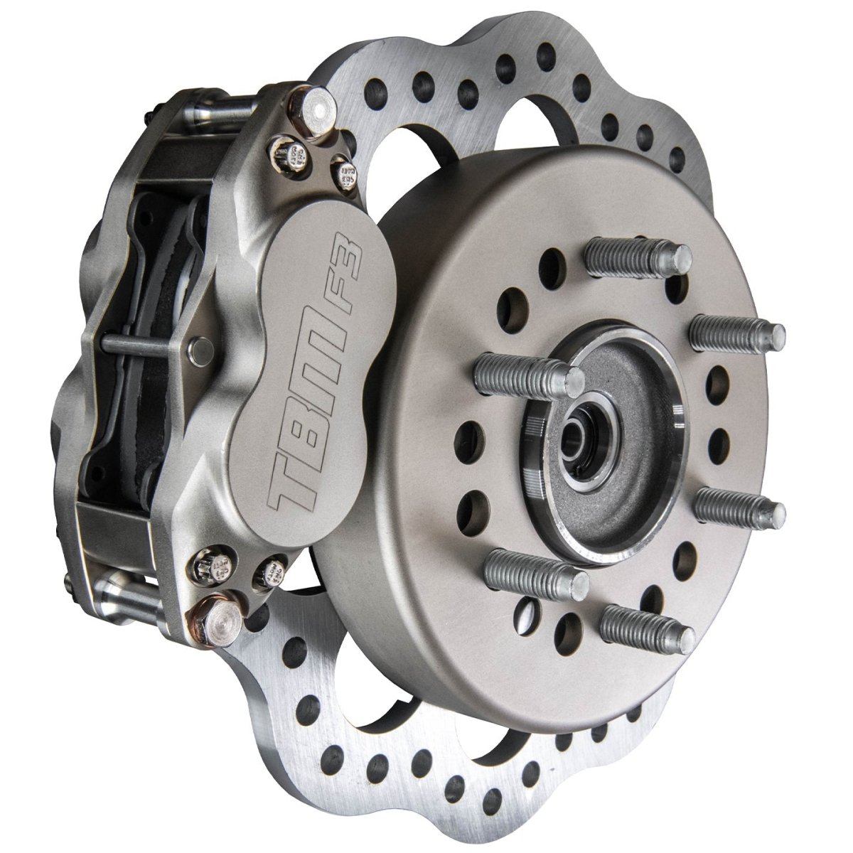 TBM 2011-25 F-150 2WD/4WD Medium Duty Front Drag Race Brake Kit 6 Lug 001-0329