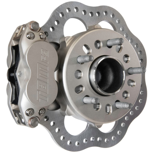 TBM 2024+ Mustang S650 Medium Duty Front Drag Race Brake Kit (Reusing Factory Hubs) 001-0328