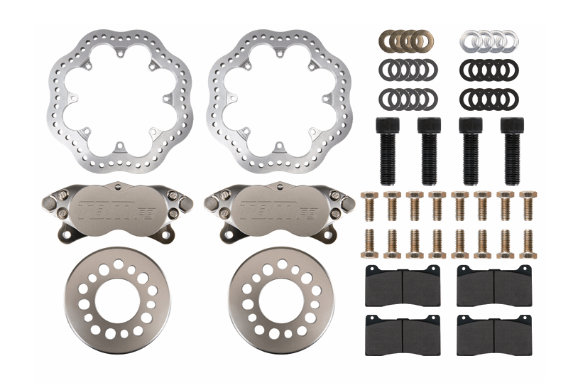 TBM Rear Drag Race Brake Kit Late Big Ford Ends 001-0187A