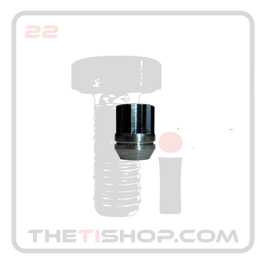 Titanium 1/2" - 20 Acorn Lug Nut