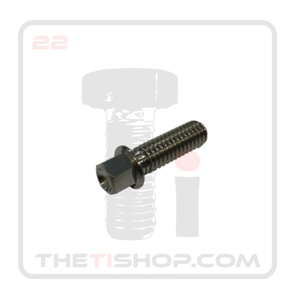 Ti Flanged Hex Bolt 5/16'' - 18 x 1 (1/2'' Flange Diameter)