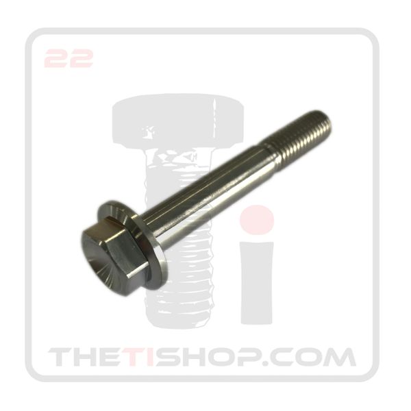 Ti Flanged Hex Bolt M10 - 1.25 x 55mm