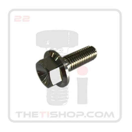 Ti Flanged Hex Bolt M12 - 1.75 x 35mm