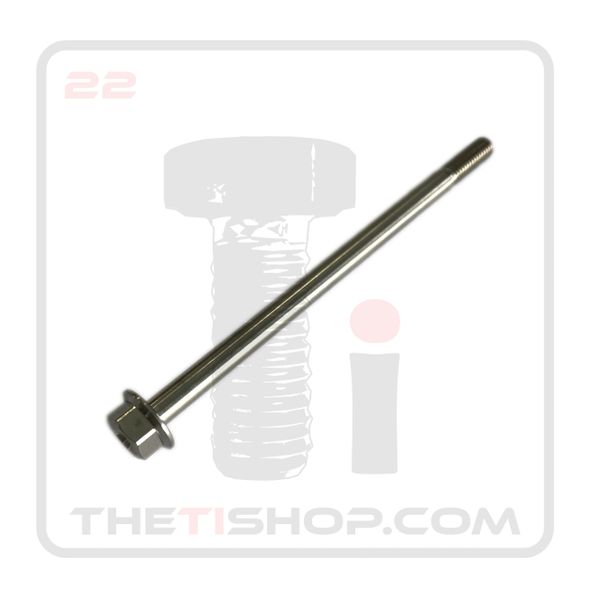Ti Flanged Hex Bolt M6 - 1 x 110mm