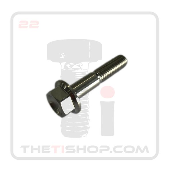 Ti Flanged Hex Bolt M8 - 1.25 x 40mm