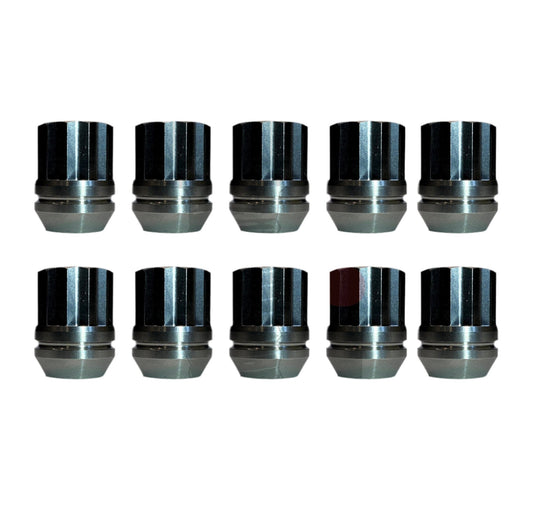 Titanium 1/2" - 20 Acorn Lug Nuts (QTY. 10)