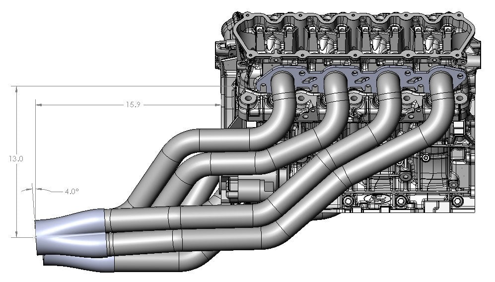 Ultimate Headers Mustang Godzilla 2” Swap/ AJE Early Mustang 432031