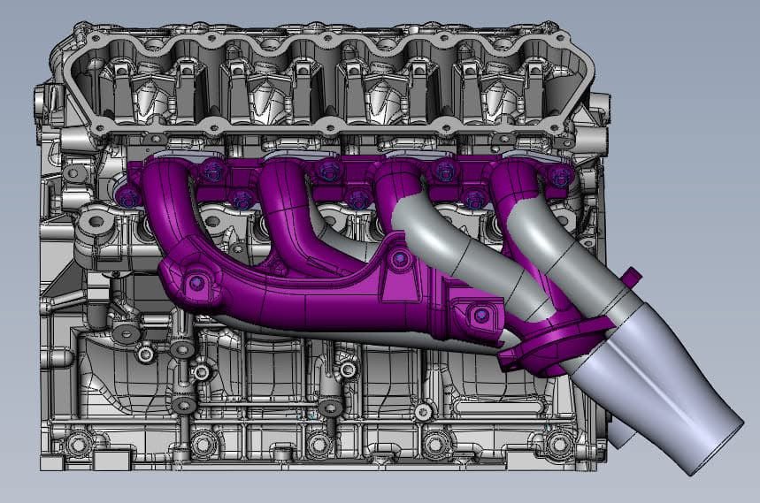 Ultimate Headers Mustang Godzilla Mid Length Header 432051