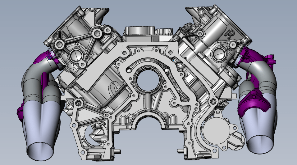 Ultimate Headers Mustang Godzilla Mid Length Header 432051